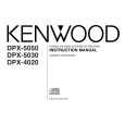 KENWOOD DPX-5050 Manual de Usuario