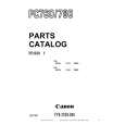 CANON PC780 Katalog Części