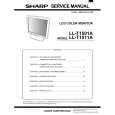 SHARP LL-T1511A Instrukcja Serwisowa