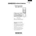 ONKYO MD-101A Service Manual