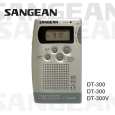 SANGEAN DT-300VW Owners Manual