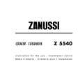 ZANUSSI Z550GB Owners Manual