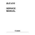 CANON BJC-610 Instrukcja Serwisowa