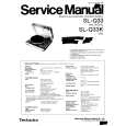 TECHNICS SL-Q33K Service Manual