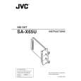 JVC SA-X65U Owners Manual