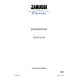 ZANUSSI ZECR161W Owners Manual