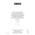 ZANUSSI ZWF1026 Owners Manual