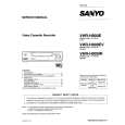 SANYO VHR-H900IR Instrukcja Serwisowa