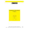 ZANUSSI F855G Owners Manual