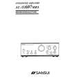 SANSUI AUX-X607 Owners Manual