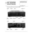 KENWOOD KA3020SE Service Manual