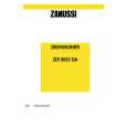 ZANUSSI ZDI6053QA Owners Manual