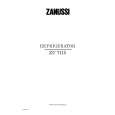 ZANUSSI ZU7115 Owners Manual