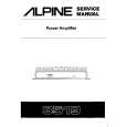 ALPINE 3519 Service Manual