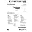 SONY SLV799HF Owners Manual