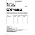 PIONEER CX653 Service Manual