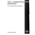 AEG LAV6723 Owners Manual
