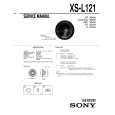 SONY XSL121 Instrukcja Serwisowa