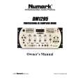 NUMARK DM1295 Owners Manual