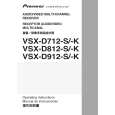PIONEER VSX-D912-K/FXJI Owners Manual