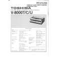 TOSHIBA V8000T/C/U Instrukcja Serwisowa