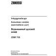 ZANUSSI ZBM755X Owners Manual