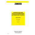 ZANUSSI FLS1013 Owners Manual