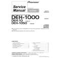 PIONEER DEH1000 Manual de Servicio