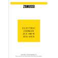ZANUSSI ZCE600W Owners Manual