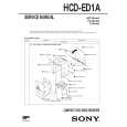 SONY HCDED1A Service Manual