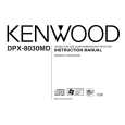KENWOOD DPX-8030MD Owners Manual