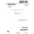 SONY ICKIT-W1 Katalog Części