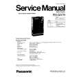 PANASONIC RXSA79 Instrukcja Serwisowa