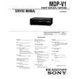 SONY MDP-V1 Instrukcja Serwisowa