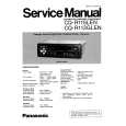 PANASONIC CQR115LEN Service Manual