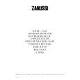 ZANUSSI Z18/8K Owners Manual