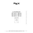 REX-ELECTROLUX RL44X Manual de Usuario