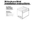 WHIRLPOOL KEDC105WBL0 Manual de Instalación