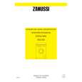 ZANUSSI ZWD1005 Owners Manual