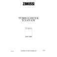 ZANUSSI TCS675EW Owners Manual