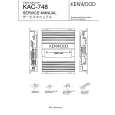 KENWOOD KAC748 Service Manual