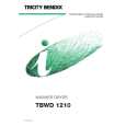 TRICITY BENDIX TBWD1210 Owners Manual