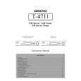 ONKYO T4711 Owners Manual