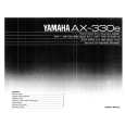 YAMAHA AX-330e Owners Manual