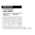 DENON AVR700RD Owners Manual