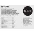 SHARP EL2631L Owners Manual