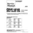 PIONEER GM212 X1R/UC/X1R/E Manual de Servicio