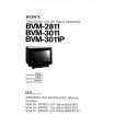 SONY BVM-3011P Service Manual