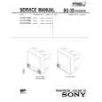 SONY KVPF21P40 Service Manual
