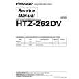 PIONEER HTZ-262DV/WLXJ Manual de Servicio